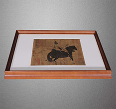 汉源书画装裱配框服务案例